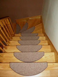 Carpet Stair Rugs for narrow steps